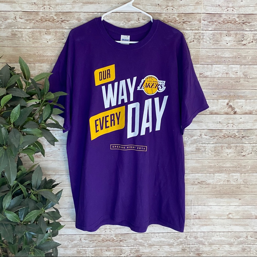Los Angeles Lakers Our Way Every Day Tee